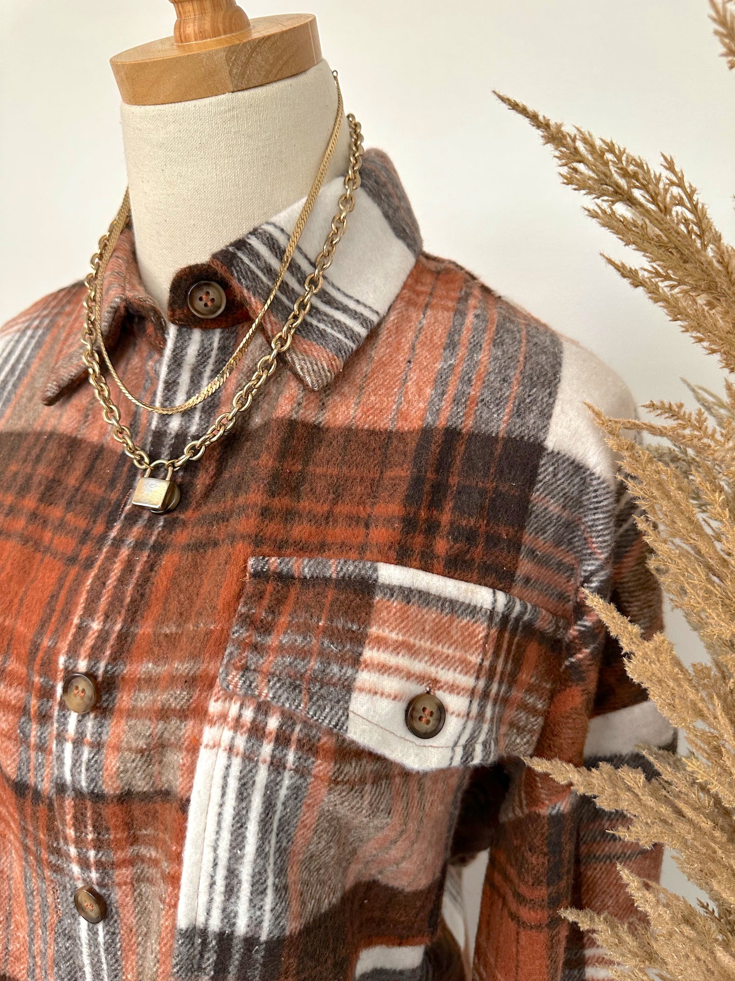 Autumn Plaid Shacket