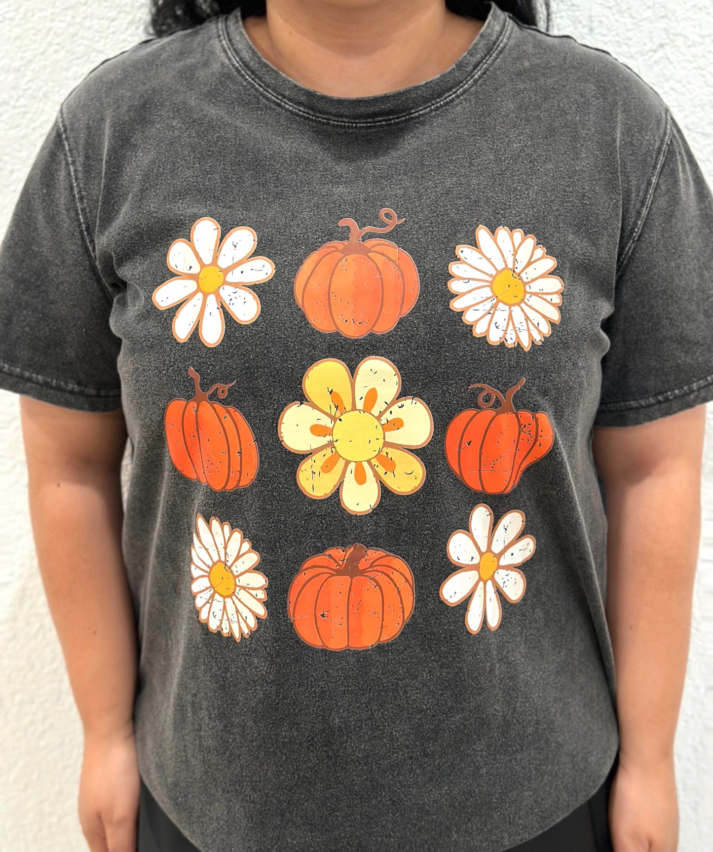 Pumpkin Floret Vintage T-Shirt