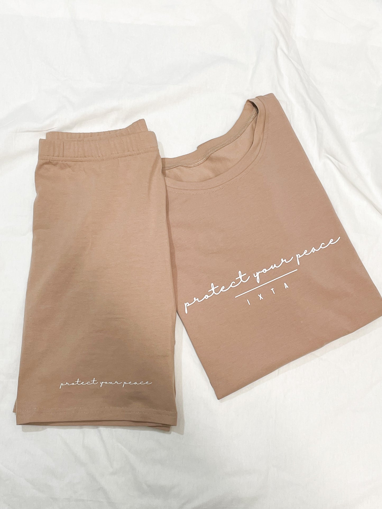 Protect Your Peace Biker Short Set