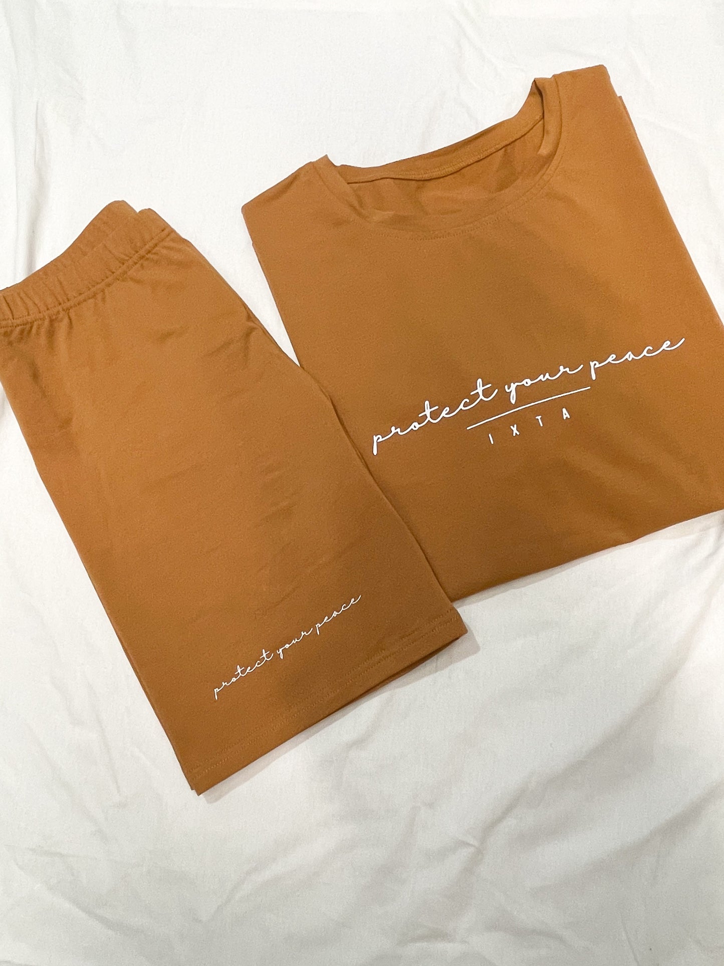 Protect Your Peace Biker Short Set