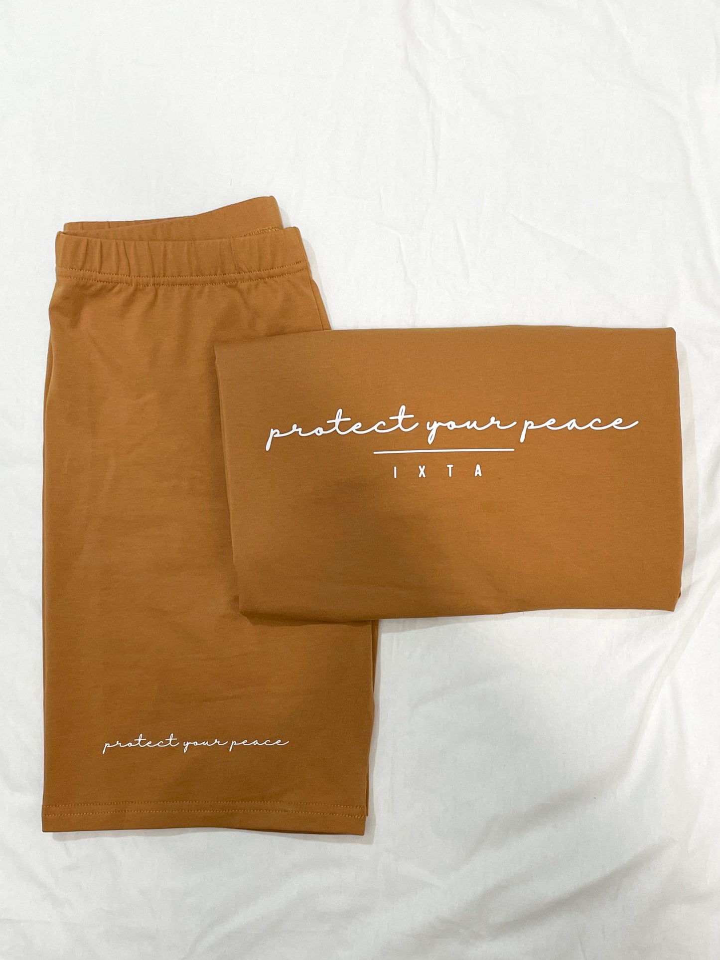 Protect Your Peace Biker Short Set