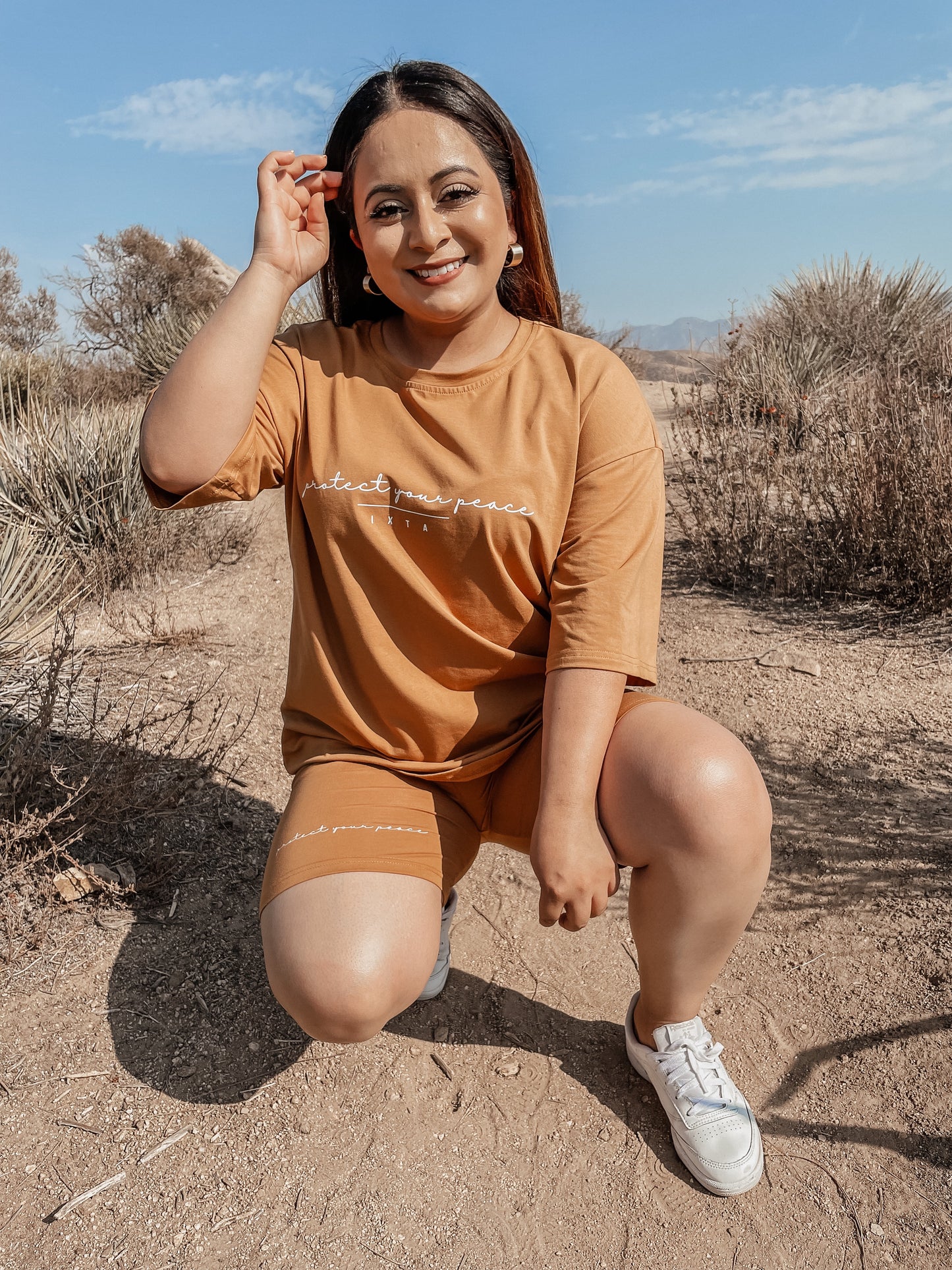 Protect Your Peace Biker Short Set