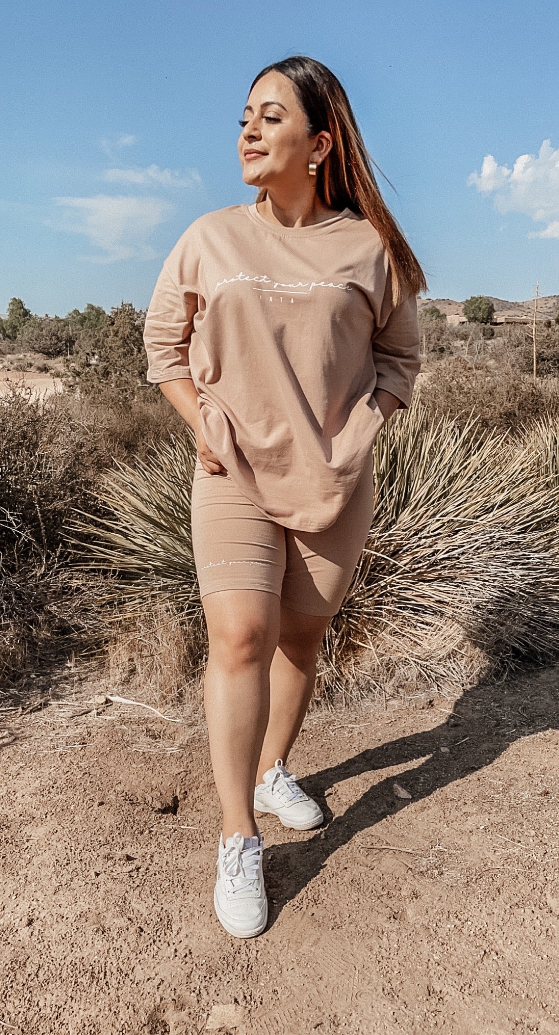 Protect Your Peace Biker Short Set