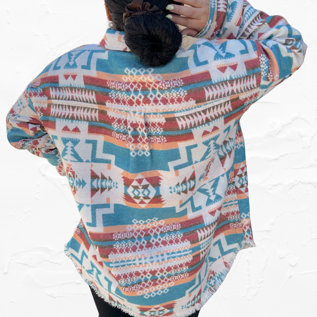 Aztec Western Shacket