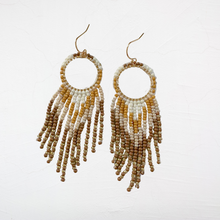 Load image into Gallery viewer, Tribal Long Beaded Dangle Earring
