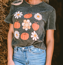 Load image into Gallery viewer, Pumpkin Floret Vintage T-Shirt
