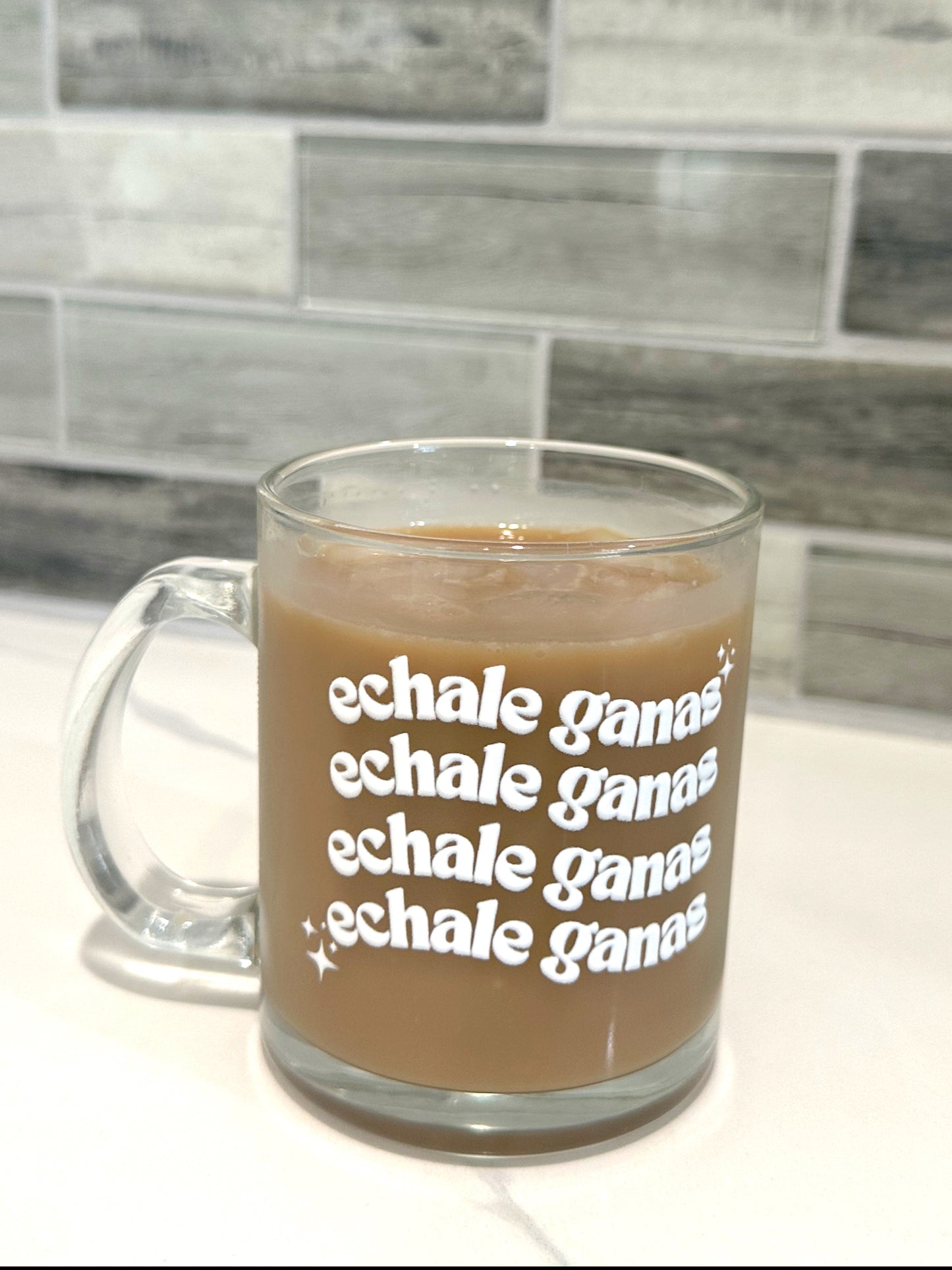 Échale Ganas Enamel Camp Mug