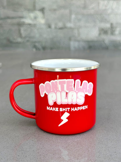 Ponte Las Pilas Enamel Camp Mug