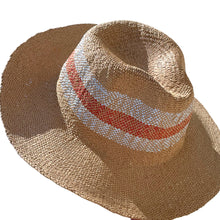 Load image into Gallery viewer, Beachy Straw Bucket Hat
