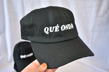 Load image into Gallery viewer, Qué Onda Black Hat
