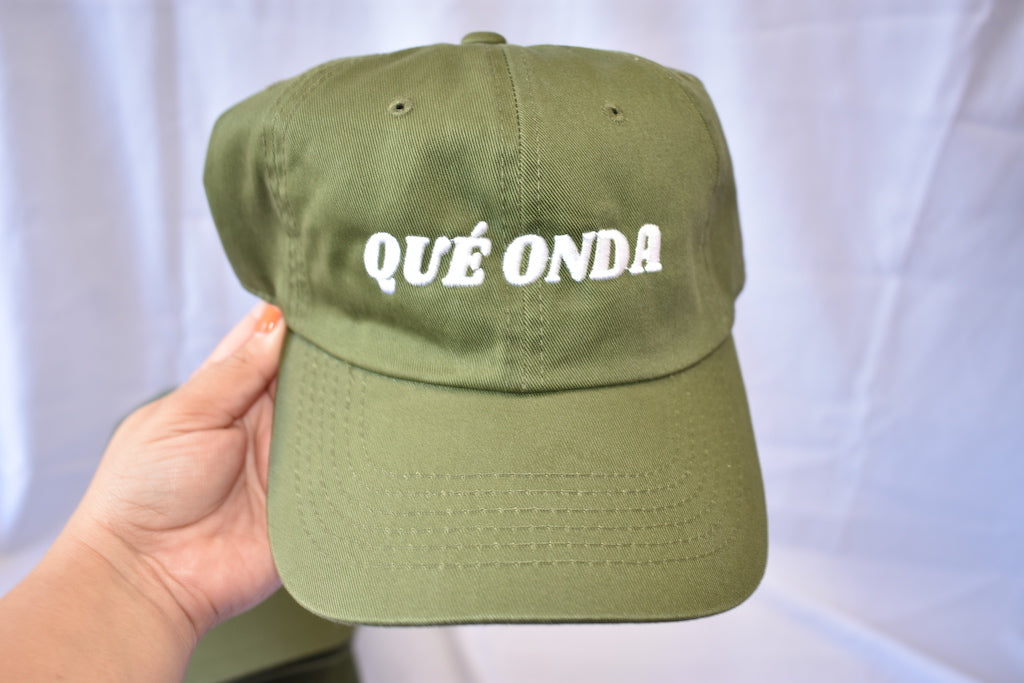 <transcy>Sombrero Qué Onda Verde Oliva</transcy>