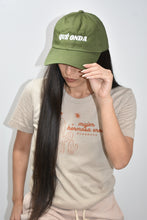 Load image into Gallery viewer, Qué Onda Olive Green Hat
