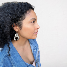 Load image into Gallery viewer, Natural Squash Blossom Earrings
